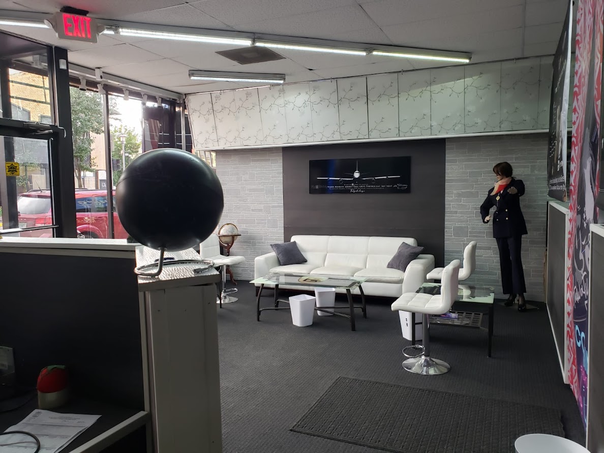 Inside FlyXability office at 9726 Joseph Campau, Hamtramck